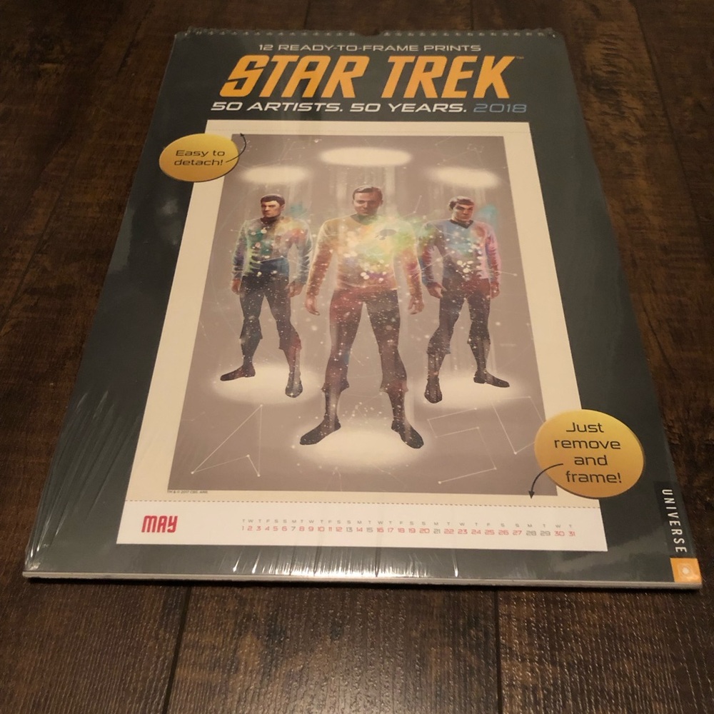 NWT- Star Trek 50 Artists 50 Years 2018 Prints